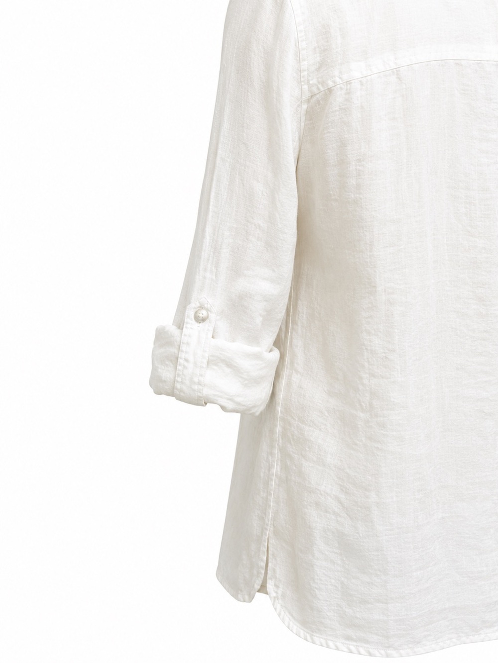 💥 Tahari 100% Linen Collared Tunic. - Picture 3 of 8